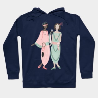 Art Deco flapper girls Hoodie